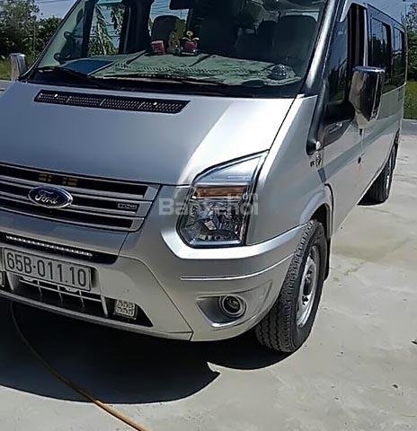 Bán xe Ford Transit Mid đời 2016, màu bạc