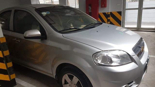 Bán xe Chevrolet Aveo 1.5MT sản xuất năm 2013, màu bạc 