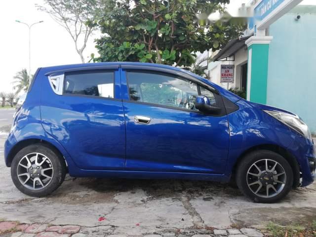 Cần bán gấp Chevrolet Spark sản xuất năm 2015, màu xanh lam còn mới, giá chỉ 225 triệu