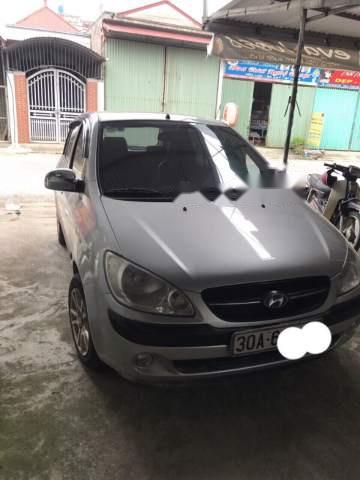 Cần bán Hyundai Getz đời 2009, màu bạc