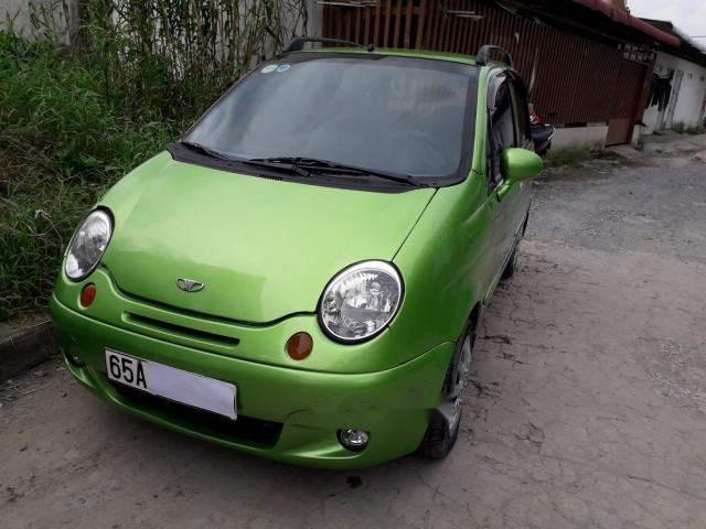 Cần bán gấp Daewoo Matiz SE đời 2007, màu xanh lục