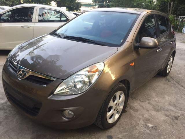 Bán Hyundai i20 AT đời 2011, màu nâu, nhập khẩu, giá 332tr