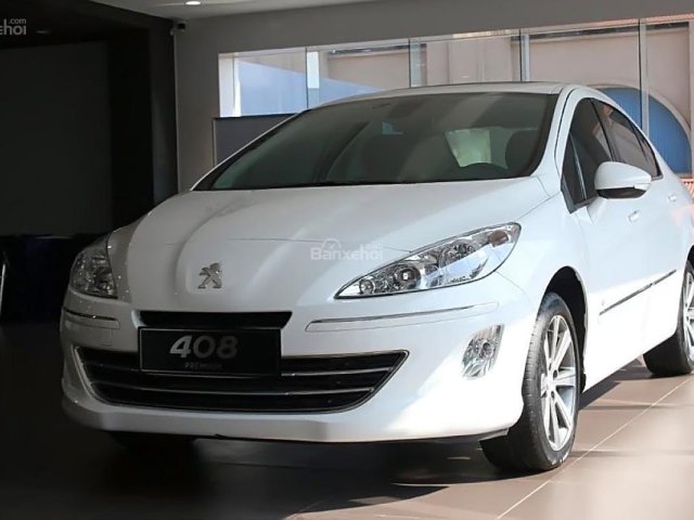 Bán Peugeot 408 Premium 2.0 AT đời 2018, màu trắng