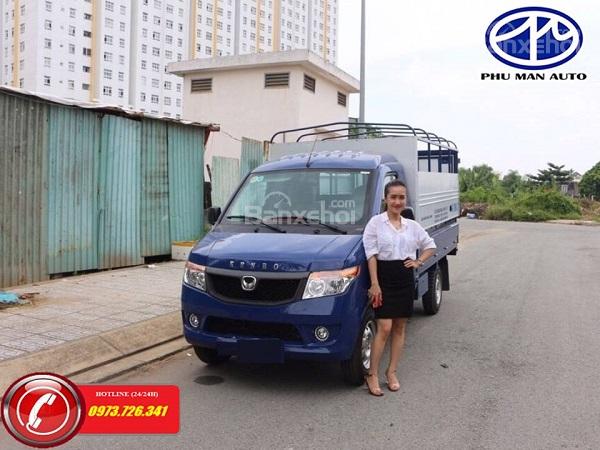 Bán xe tải KenBo 990kg, xe tải dưới 1 tấn có trợ lực lái