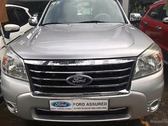 Bán Ford Everest 2.5L đời 2010, màu bạc