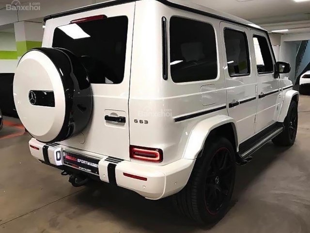 Bán ô tô Mercedes G63 AMG sản xuất 2018, màu trắng, xe nhập