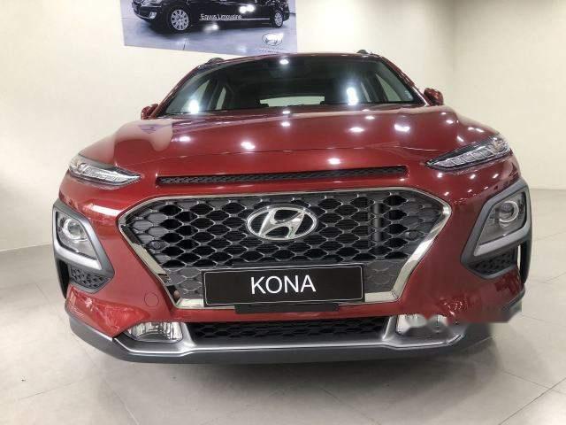 Bán xe Hyundai Kona 1.6 Tubor năm 2018, màu đỏ, nhập khẩu