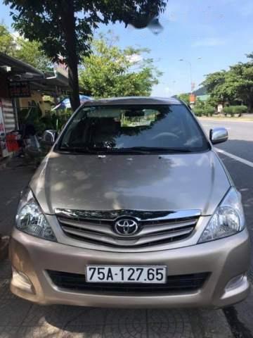 Bán Toyota Innova G năm sản xuất 2012, màu vàng, xe nhập  