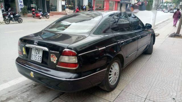 Bán xe Daewoo Leganza 2000, màu đen, xe nhập số sàn