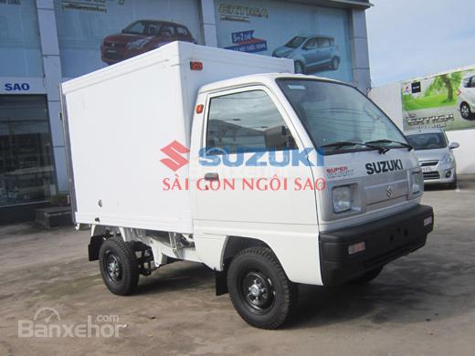 Thùng Composit dài 2m Suzuki Truck 650kg đời 2018 Tặng thuế trước bạ 100% và nhiều KM khác