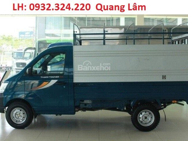 Thaco Bình Dương bán xe tải nhẹ máy xăng Towner 990 tải trọng 990kg, giá 216 triệu