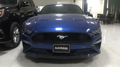 Bán xe thể thao Ford Mustang 2.3 Ecoboost đời 2018, màu xanh, nhập khẩu