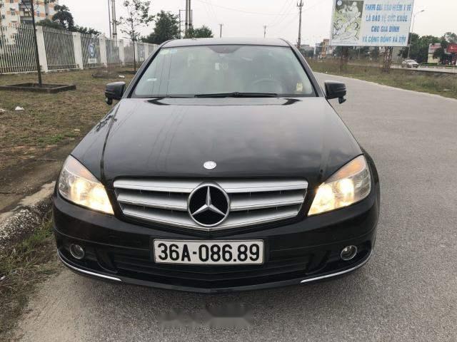 Bán ô tô Mercedes C200 2008, màu đen0