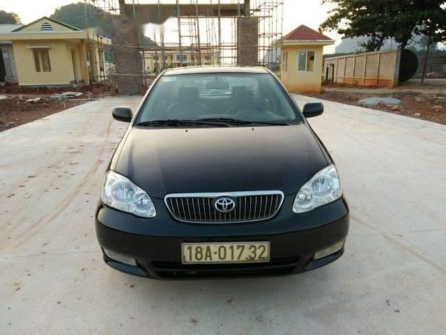 Bán xe cũ Toyota Corolla altis đời 2003, màu đen0