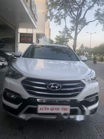 Bán Hyundai Santa Fe đời 2018, màu trắng, giá tốt