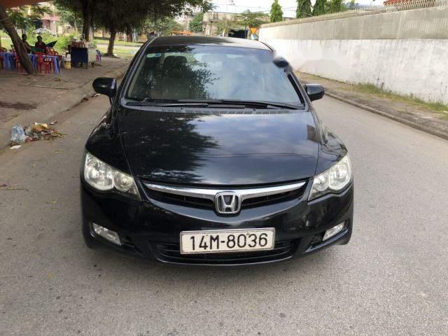 Cần bán xe Honda Civic 2007, màu đen, xe nhập, giá 305tr