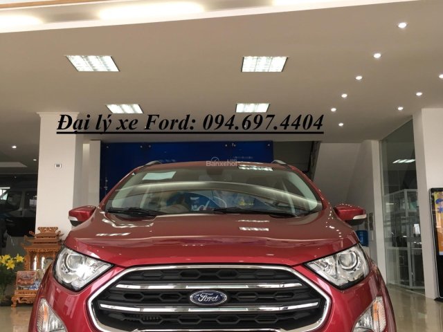Ford Ecosport 2018 Titanium 1.5l màu đỏ cực chất, giá tốt nhất thị trường, hotline 094.697.4404