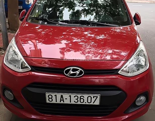 Bán Hyundai Grand i10 1.0 MT năm 2015, màu đỏ, nhập khẩu 