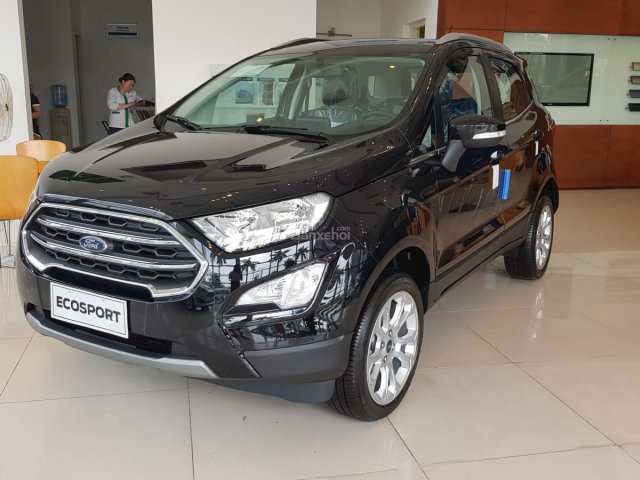 Bán xe Ford EcoSport 1.5 Titanium năm 2018, màu đen, chỉ cần 110 triệu giao xe ngay