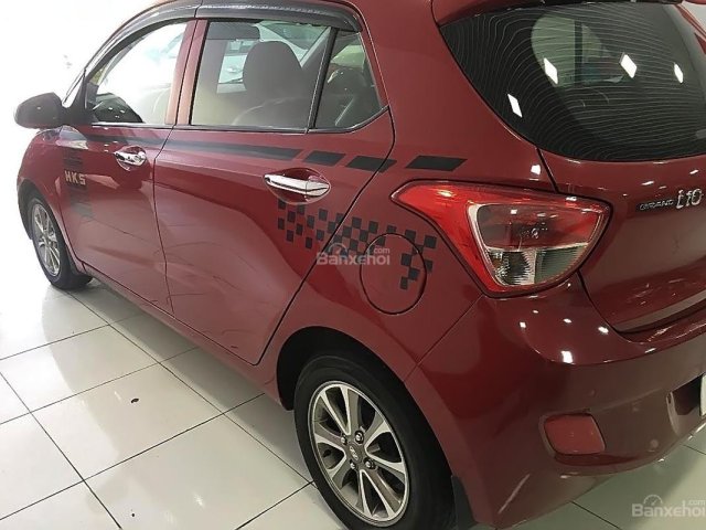 Bán ô tô Hyundai Grand i10 sản xuất năm 2016, màu đỏ, xe nhập, 320 triệu