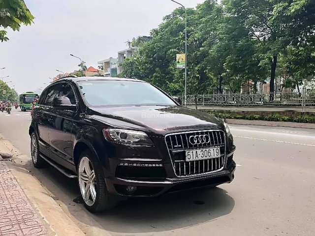 Bán Audi Q7 S-line 3.6 AT 2010, màu nâu, nhập khẩu nguyên chiếc