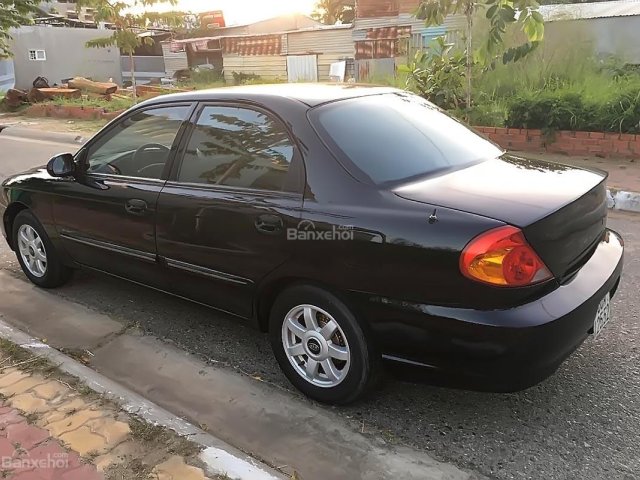 Cần bán lại xe Kia Spectra 1.6 MT năm 2007, màu đen, 165 triệu