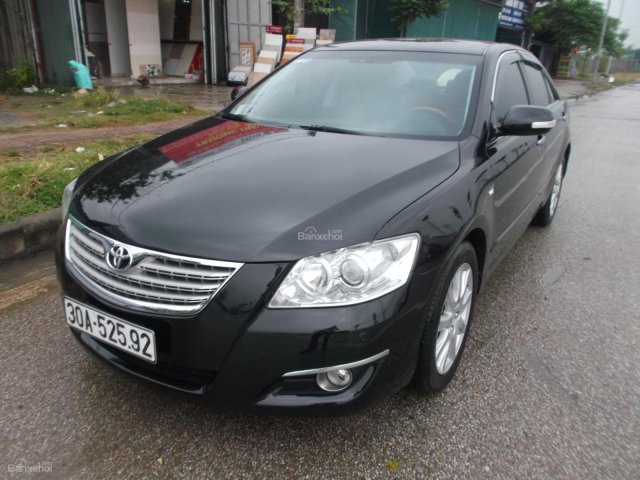 Cần bán xe Toyota Camry 3.5Q V6 đời 2007, màu đen, 515 triệu