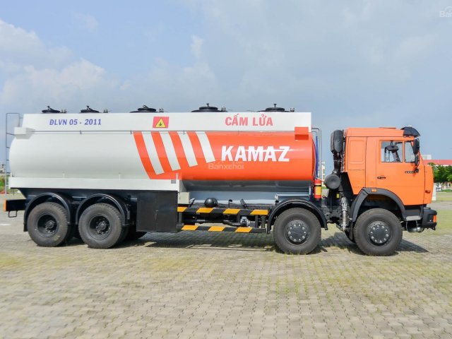 Bán xe bồn xăng dầu Kamaz 6540 (6x4) 23 khối