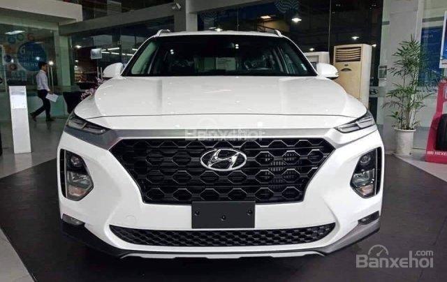 Bán Hyundai Santa Fe 2020 rẻ nhất đủ màu (máy xăng + dầu), trả góp, chỉ 300tr lấy xe