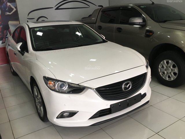 Bán xe Mazda 6 đời 2015 màu trắng, 735 triệu