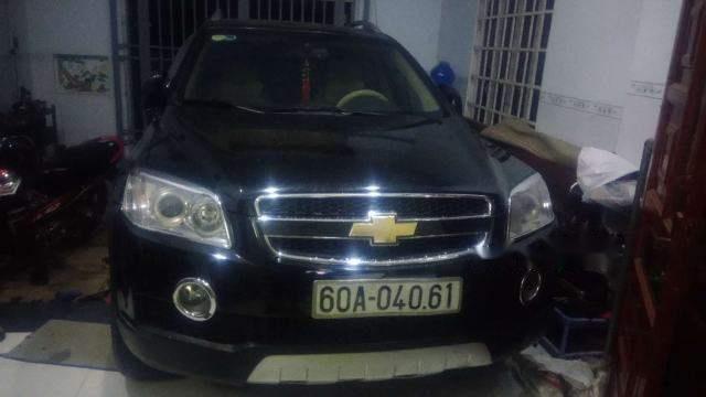 Bán Chevrolet Captiva sản xuất năm 2008, màu đen, xe nhập