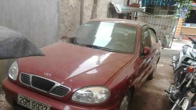 Cần bán lại xe Daewoo Lanos đời 2001, màu đỏ, giá 85tr