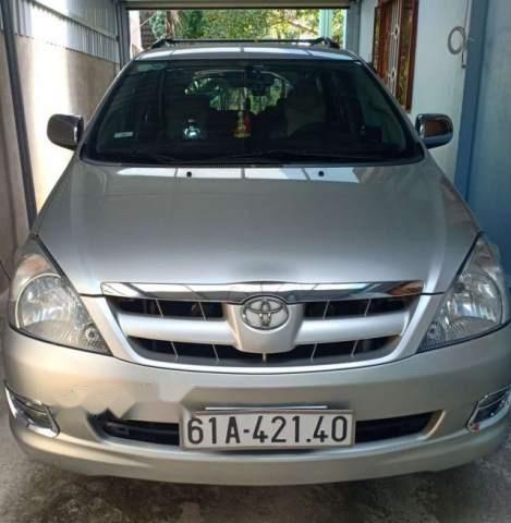 Bán ô tô Toyota Innova năm 2008, màu bạc, nhập khẩu, 415tr