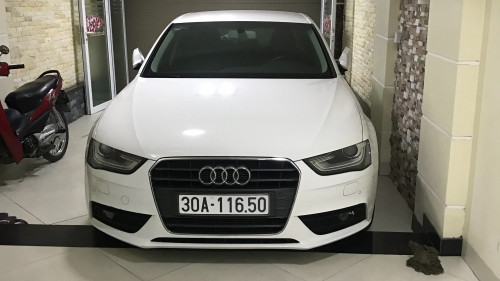 Bán Audi A4 1.8 AT đời 2013, màu trắng