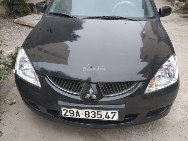 Bán Mitsubishi Lancer Gala GLX 1.6AT đời 2003, màu đen, giá rẻ