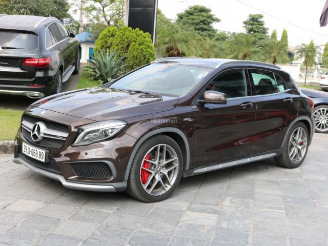 Bán Mercedes GLA45 AMG đăng kí 2018 nâu, nhập khẩu 0934299669, xuất hóa đơn cao