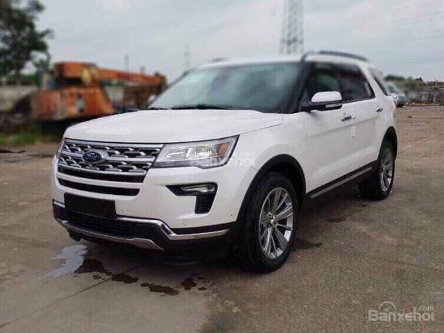 Ford Explorer 2.3L EcoBoost 2018, nhập Mỹ - Hỗ trợ trả góp 85%, hotline 090 628 3959 / 096 381 5558