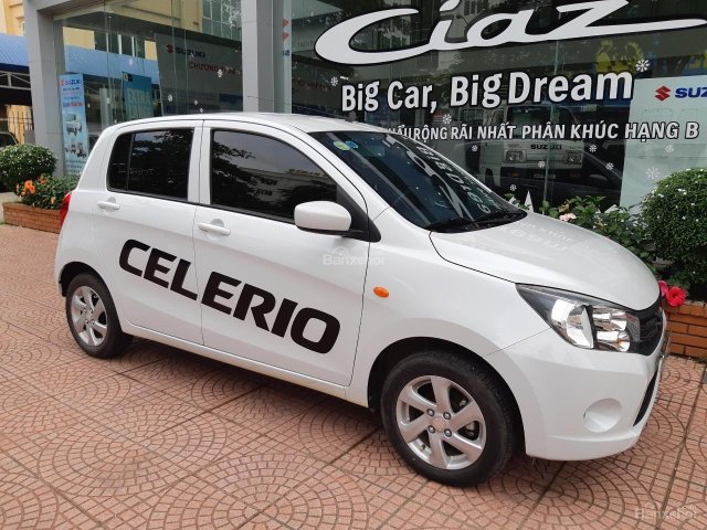 Bán ô tô Suzuki Celerio CVT năm sản xuất 2018, màu trắng, xe nhập, giá tốt