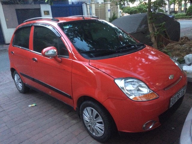 Bán Chevrolet Spark LT 2009, màu đỏ, 125 triệu, còn rất mới, nguyên bản