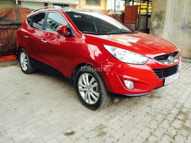 Cần bán xe Hyundai Tucson năm sản xuất 2010, màu đỏ, nhập khẩu nguyên chiếc, 535tr