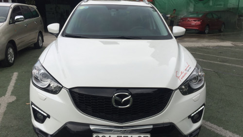 Bán Mazda CX 5 2.0 AT sản xuất năm 2015, màu trắng chính chủ 