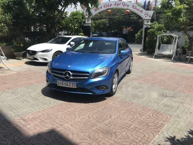 Cần bán gấp Mercedes A class năm 2014, màu xanh lam, nhập khẩu nguyên chiếc