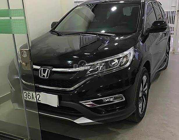 Xe Honda CR V 2.4 AT đời 2016, màu đen chính chủ0