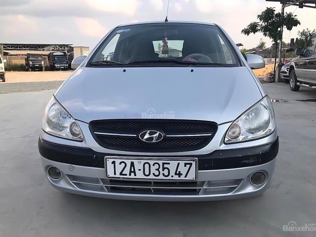 Cần bán Hyundai Getz đời 2009, màu bạc, xe nhập