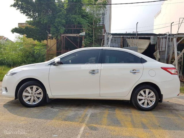 Cần bán xe Toyota Vios G 2016 số tự động, màu trắng