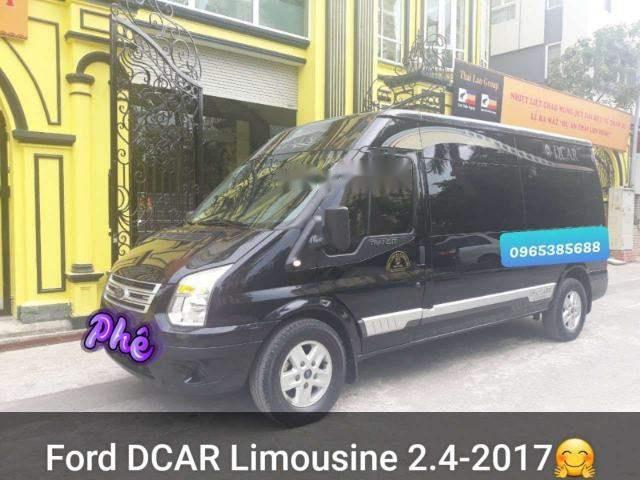 Bán Ford Transit DCAR  Limousine 2.4 MT sản xuất 2017, màu đen