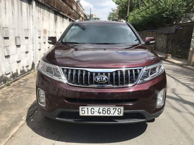 Bán Kia Sorento GAT năm sản xuất 2017, màu đỏ, số tự động