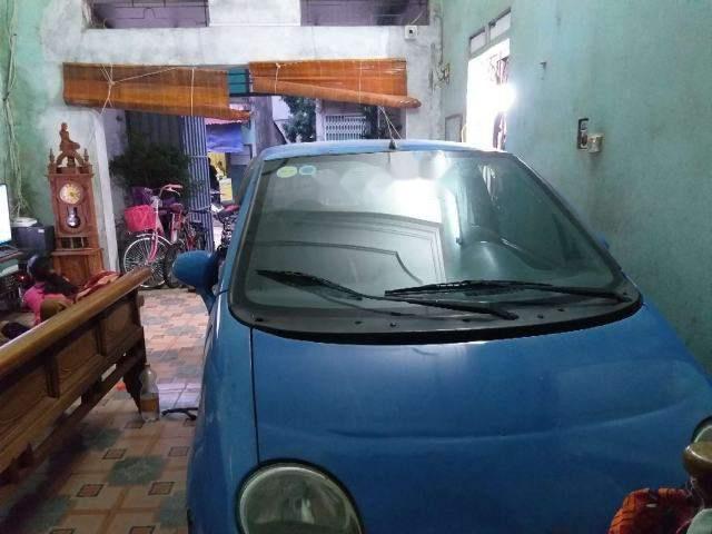 Bán Daewoo Matiz đời 2002, màu xanh lam, xe nhập 