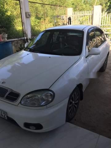 Cần bán lại xe Daewoo Lanos đời 2001, màu trắng, giá 86tr