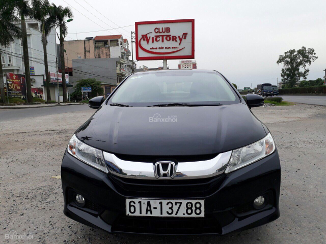 Bán xe Honda City sản xuất 2014 màu đen, giá 475 triệu0